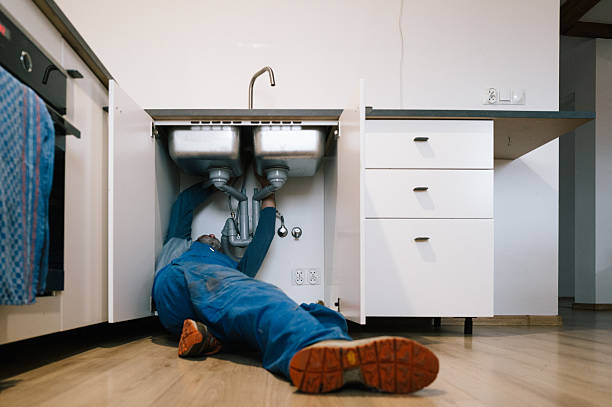 Professional Leak Detection technician working in Fayville, MA